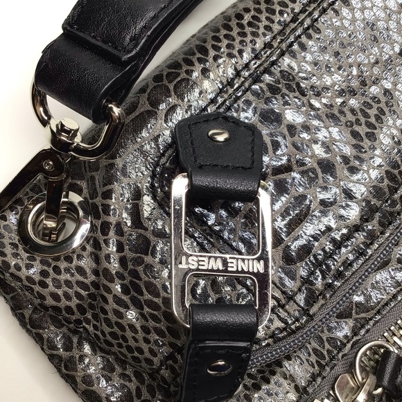 NINE West Animal Skin Print Clutch Purse Bag - Picture 4 of 13